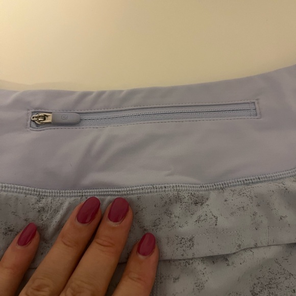 Blue lululemon shorts - Picture 3 of 6